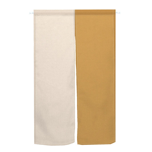 Solid Color Door Curtain Modern Simple Kitchen Bedroom Doorway Decor Linen Drapes Entrance Partition Hanging Curtain